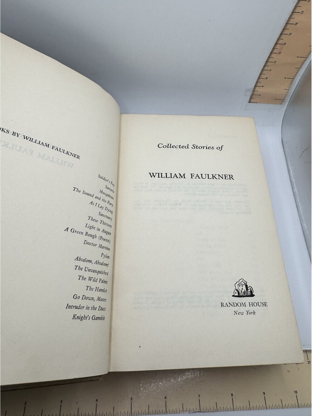 William Faulkner Collected Stories Random House Hardcover 1950